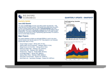 Australian Mining Commodity Price Forecasts - Oxford Economics Australia